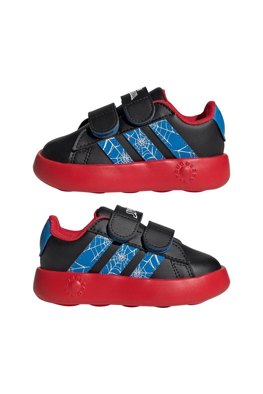 adidas Bebek  Siyah  Yürüyüş Ayakkabısı GRAND COURT SPIDER-MAN CF I JQ7828