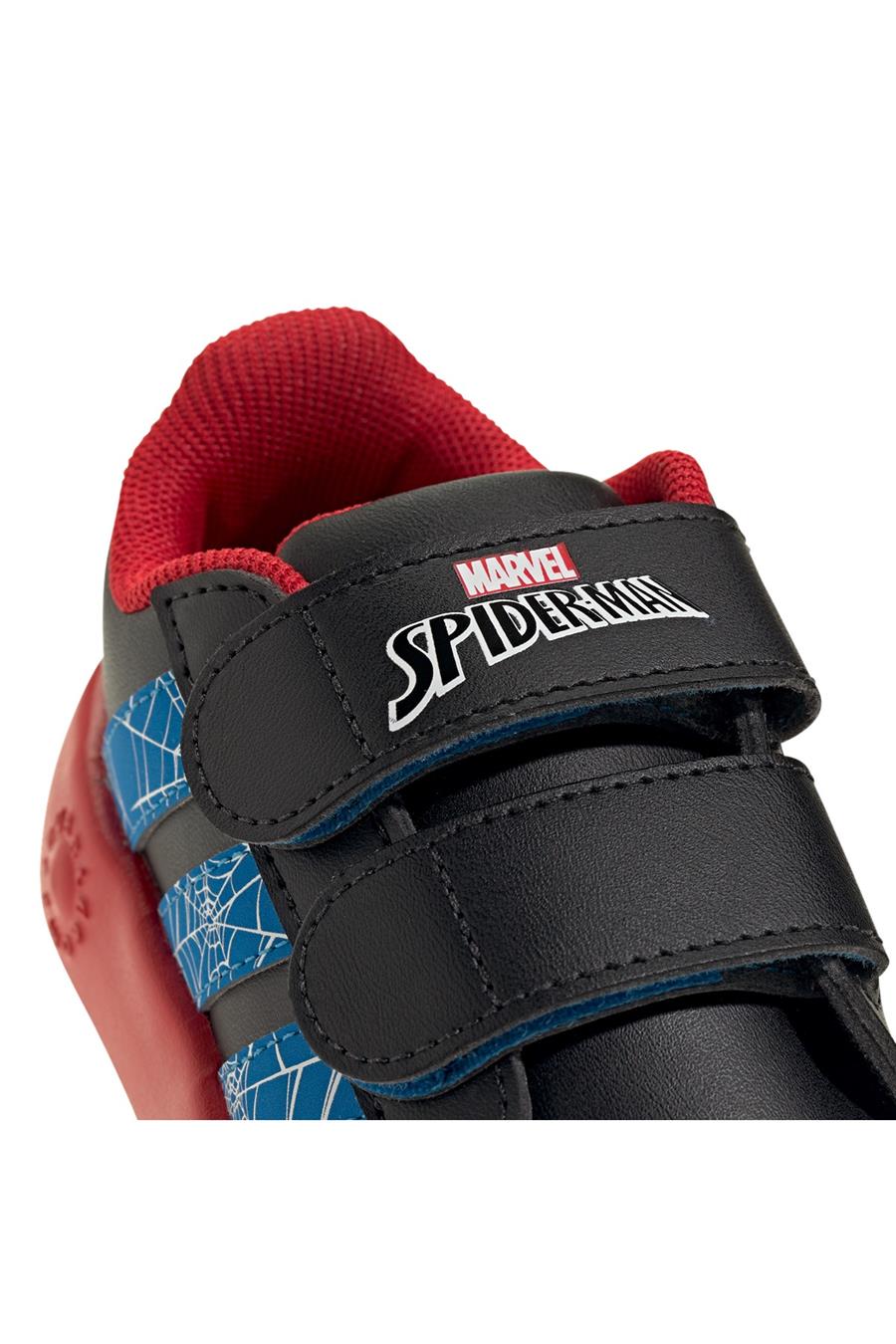 adidas Bebek  Siyah  Yürüyüş Ayakkabısı GRAND COURT SPIDER-MAN CF I JQ7828