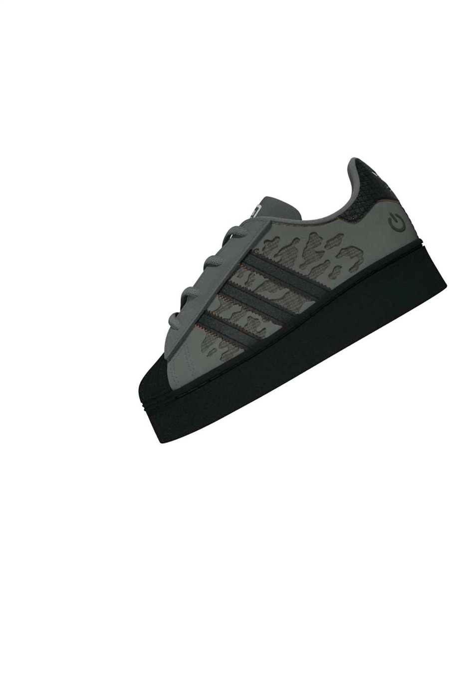 adidas Bebek Spor Ayakkabı SUPERSTAR LED LIGHTS COMFORT CLOSURE ELASTIC LACE SHOES KJ6799