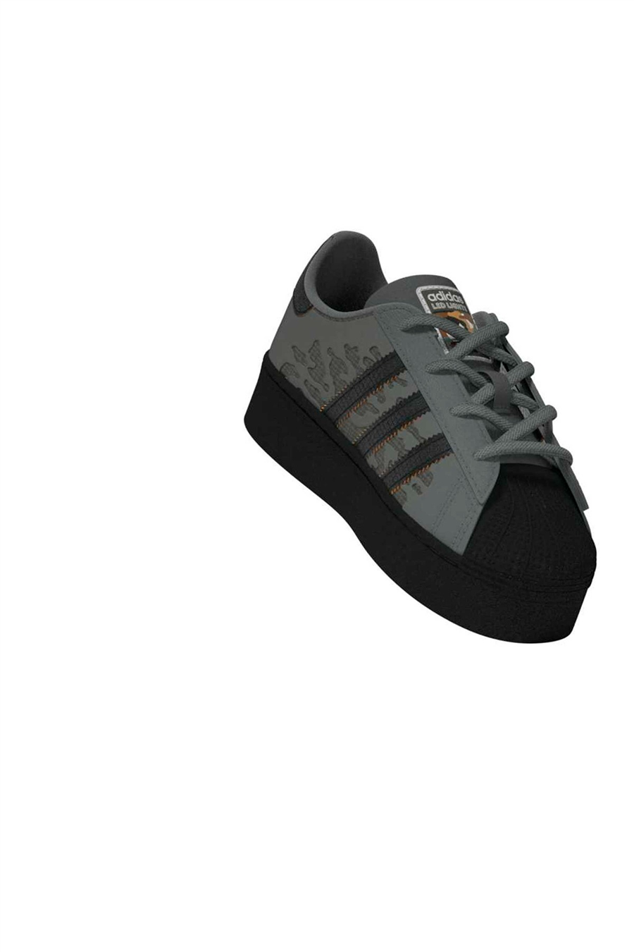 adidas Bebek Spor Ayakkabı SUPERSTAR LED LIGHTS COMFORT CLOSURE ELASTIC LACE SHOES KJ6799