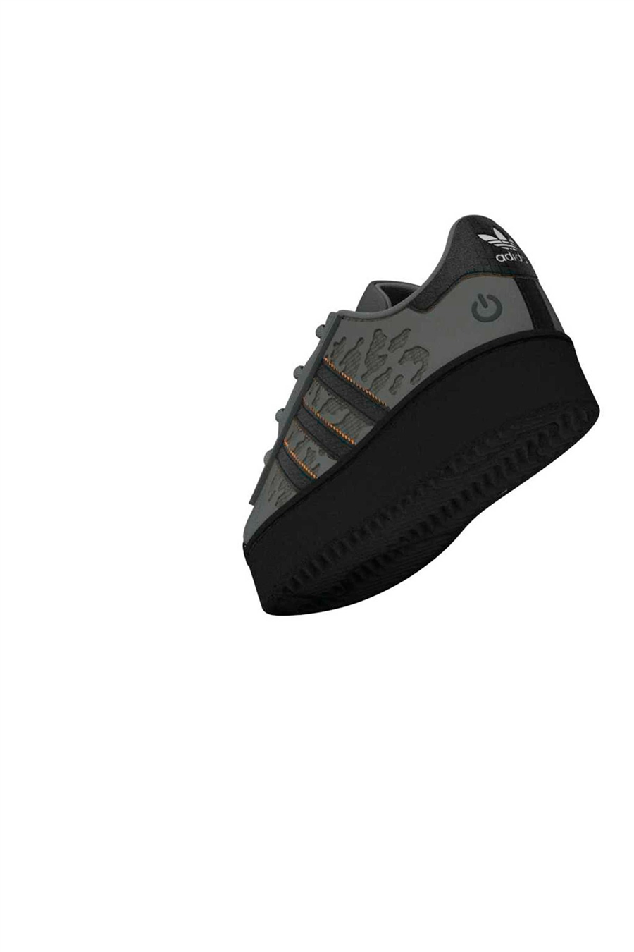 adidas Bebek Spor Ayakkabı SUPERSTAR LED LIGHTS COMFORT CLOSURE ELASTIC LACE SHOES KJ6799