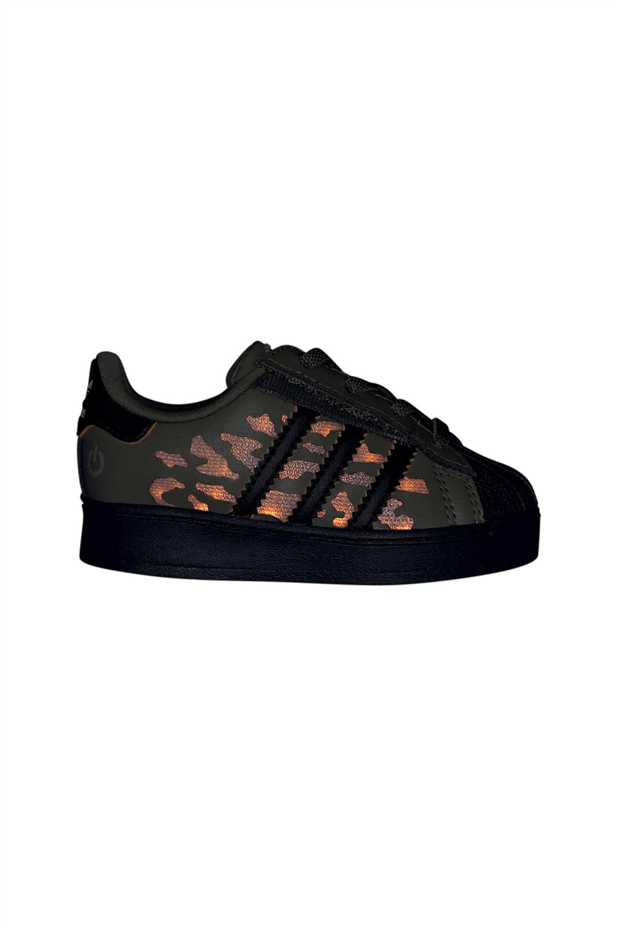 adidas Bebek Spor Ayakkabı SUPERSTAR LED LIGHTS COMFORT CLOSURE ELASTIC LACE SHOES KJ6799