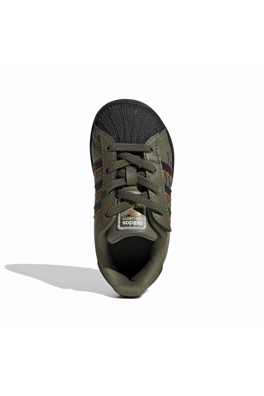 adidas Bebek Spor Ayakkabı SUPERSTAR LED LIGHTS COMFORT CLOSURE ELASTIC LACE SHOES KJ6799