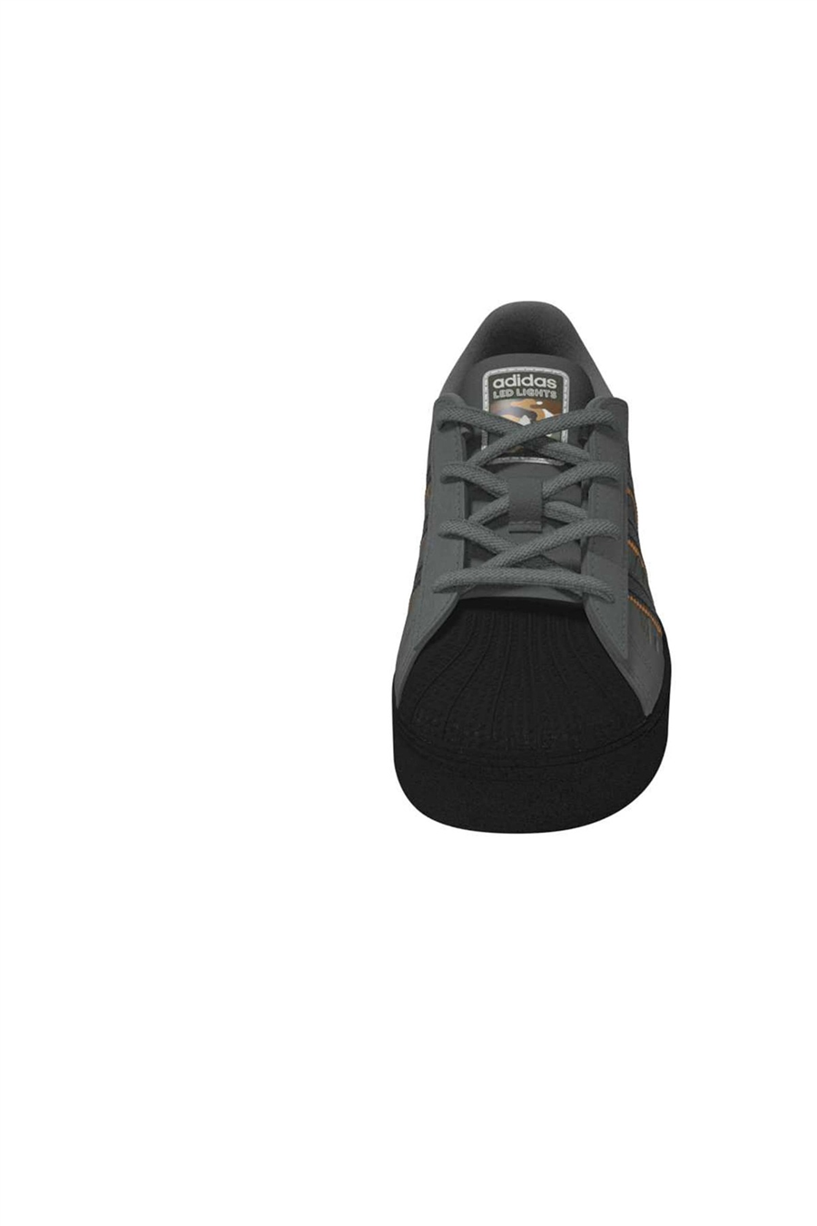 adidas Bebek Spor Ayakkabı SUPERSTAR LED LIGHTS COMFORT CLOSURE ELASTIC LACE SHOES KJ6799