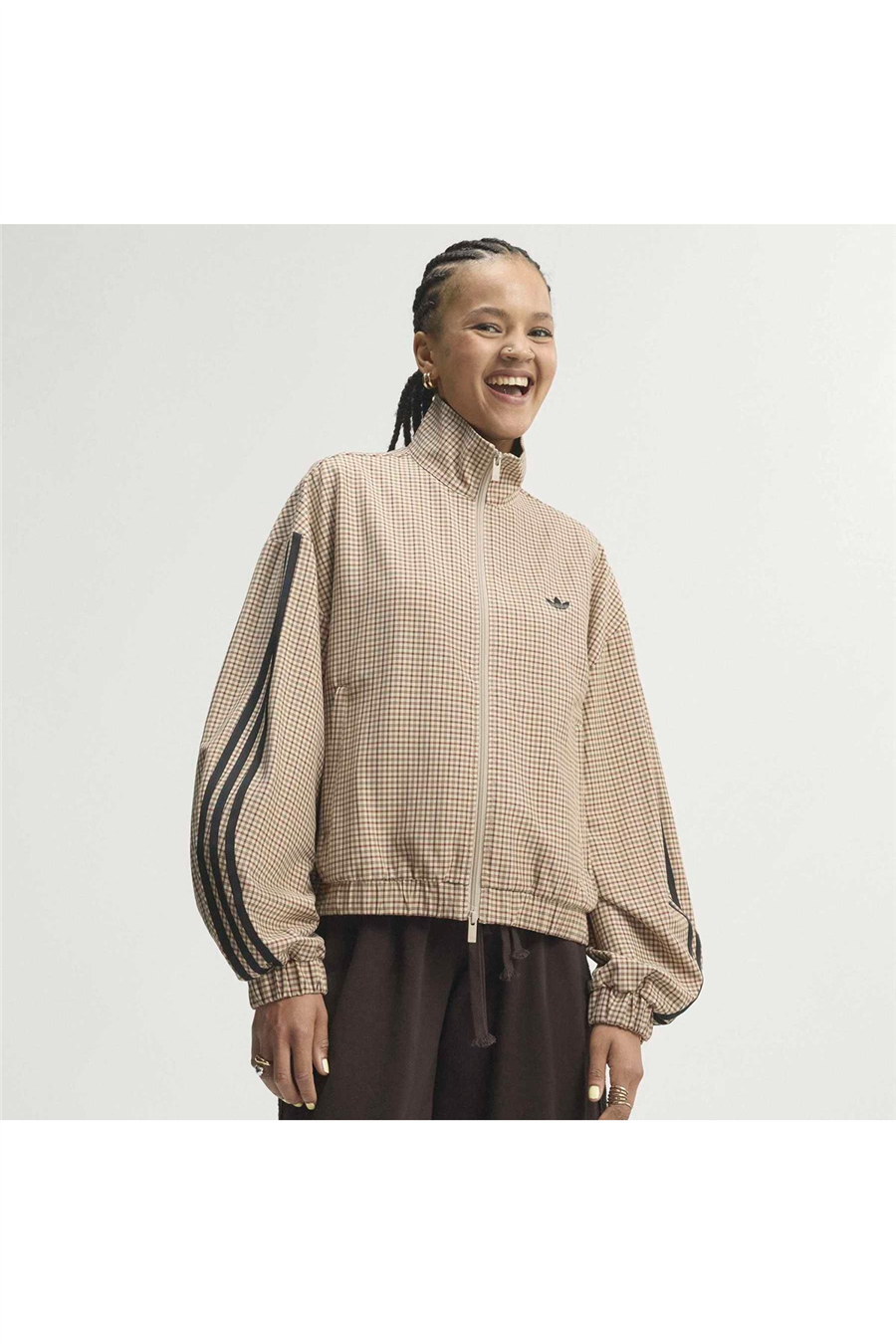 adidas Bej  Kadın  Ceket CHECKS TT LE8307