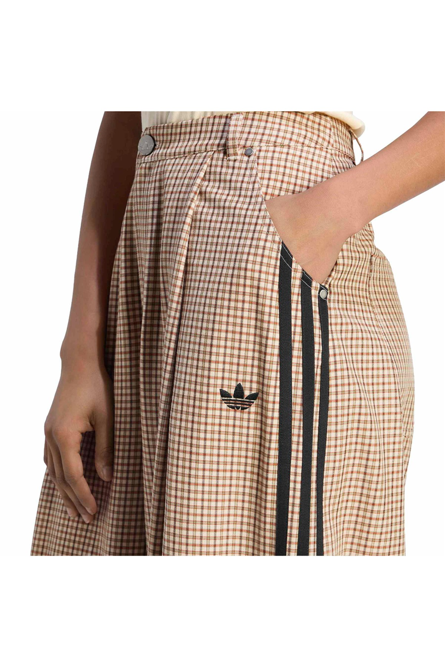 adidas Bej  Kadın  Eşofman Altı CHECKS TROUSER LE8309
