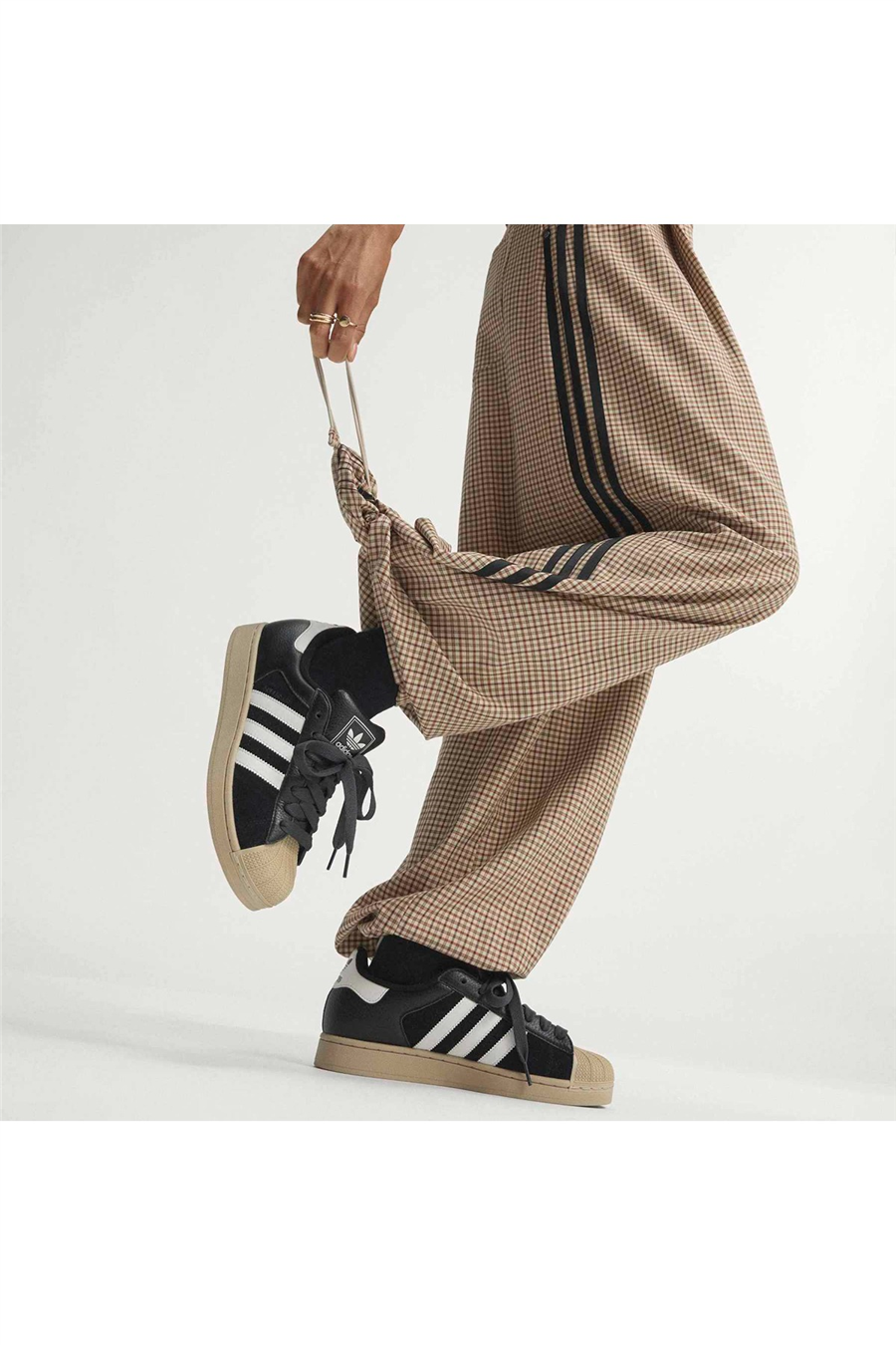 adidas Bej  Kadın  Eşofman Altı CHECKS TROUSER LE8309
