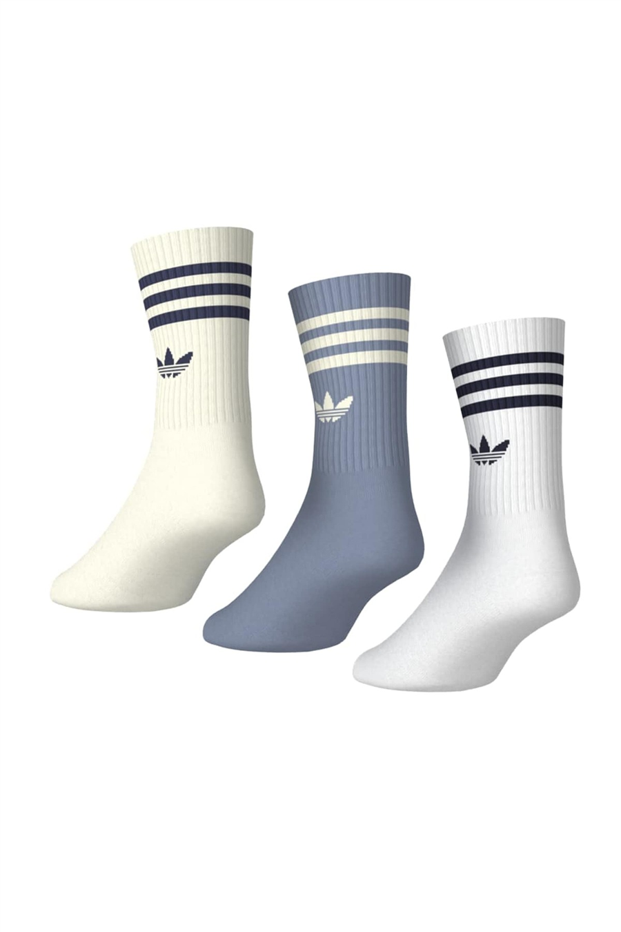 adidas Beyaz  Aksesuar  Çorap 3S CREW S 3P JV7406