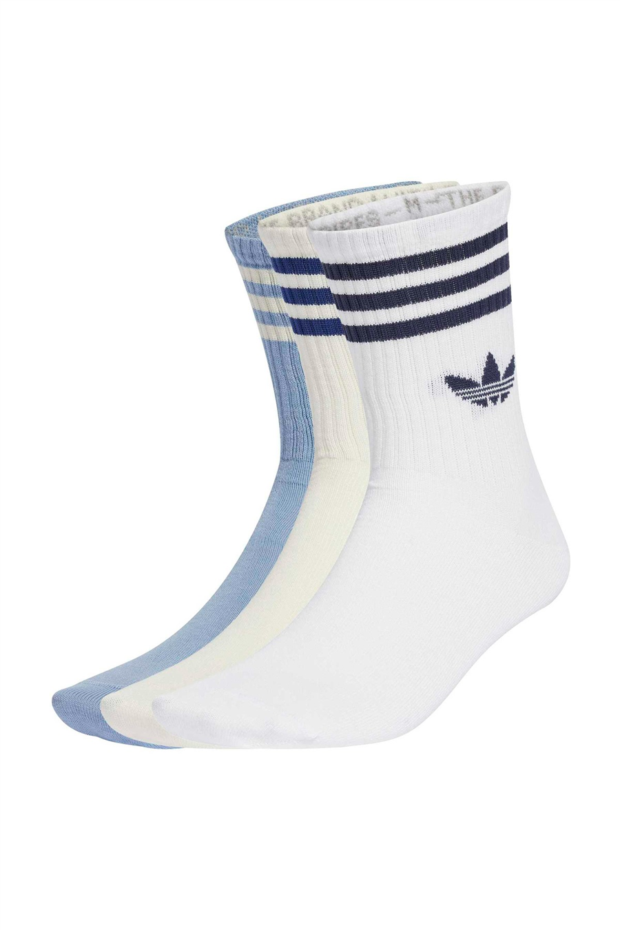adidas Beyaz  Aksesuar  Çorap 3S CREW S 3P JV7406