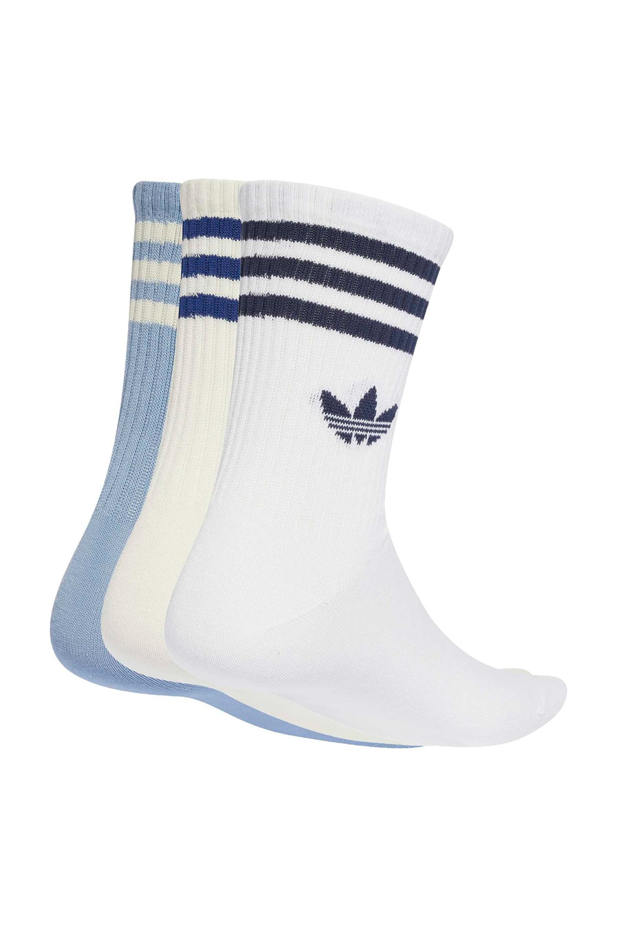adidas Beyaz  Aksesuar  Çorap 3S CREW S 3P JV7406