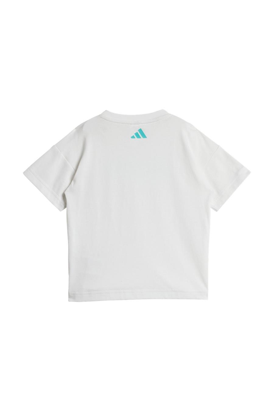 adidas Beyaz Bebek   Şortlu Takım MER DNA BBYJGSS JV5451