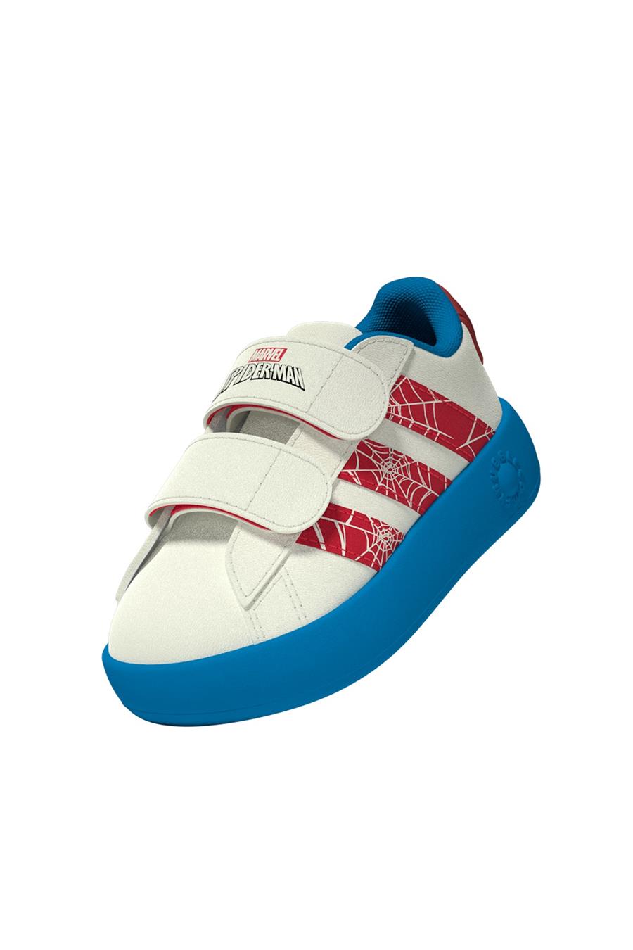 adidas Beyaz Bebek   Yürüyüş Ayakkabısı GRAND COURT SPIDER-MAN CF I JQ8072