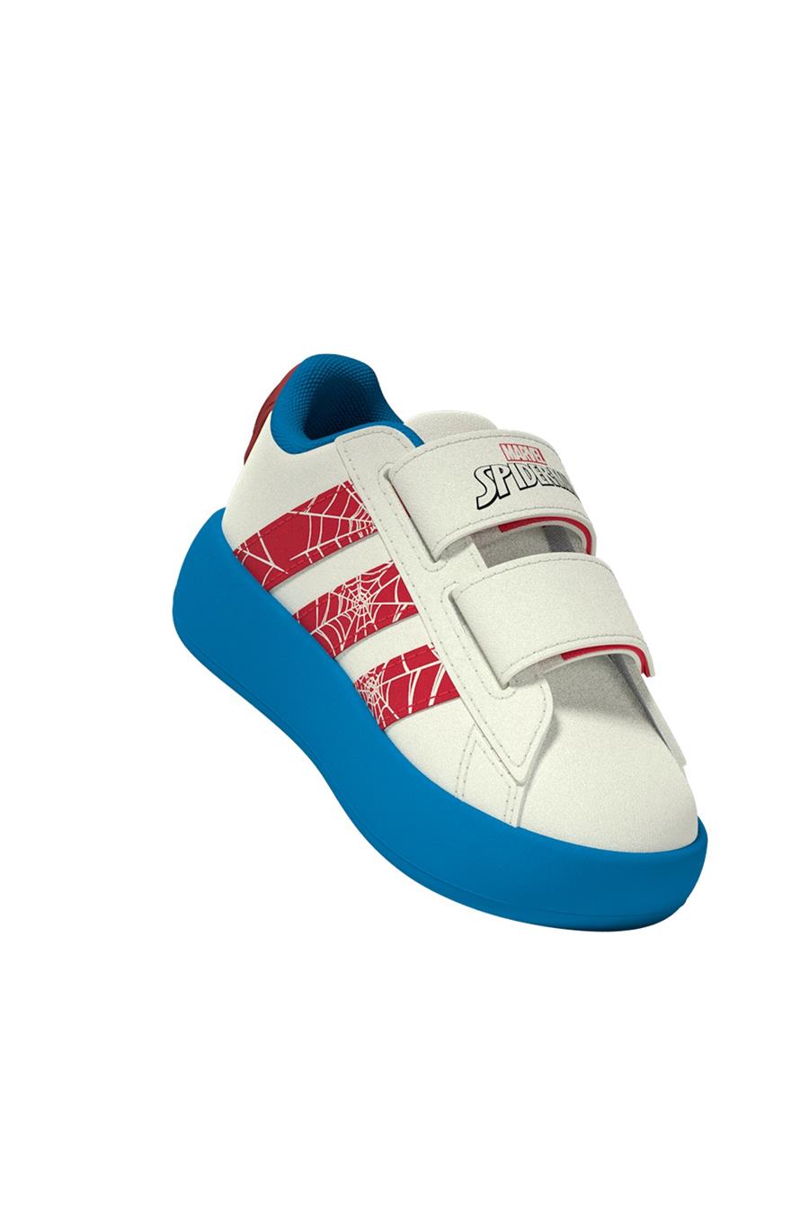 adidas Beyaz Bebek   Yürüyüş Ayakkabısı GRAND COURT SPIDER-MAN CF I JQ8072