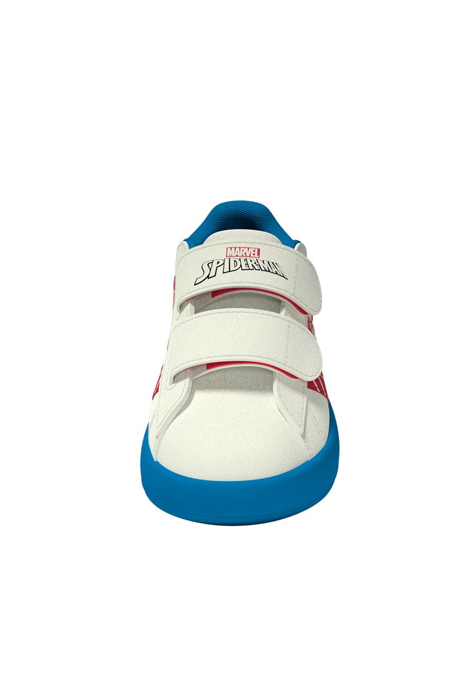 adidas Beyaz Bebek   Yürüyüş Ayakkabısı GRAND COURT SPIDER-MAN CF I JQ8072