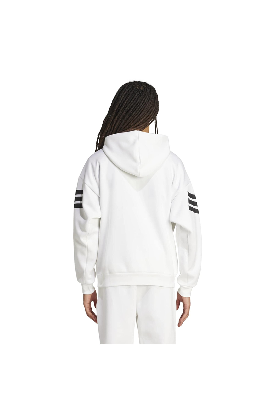 adidas Beyaz  Erkek  Ceket M FI 3S FZ JW7106