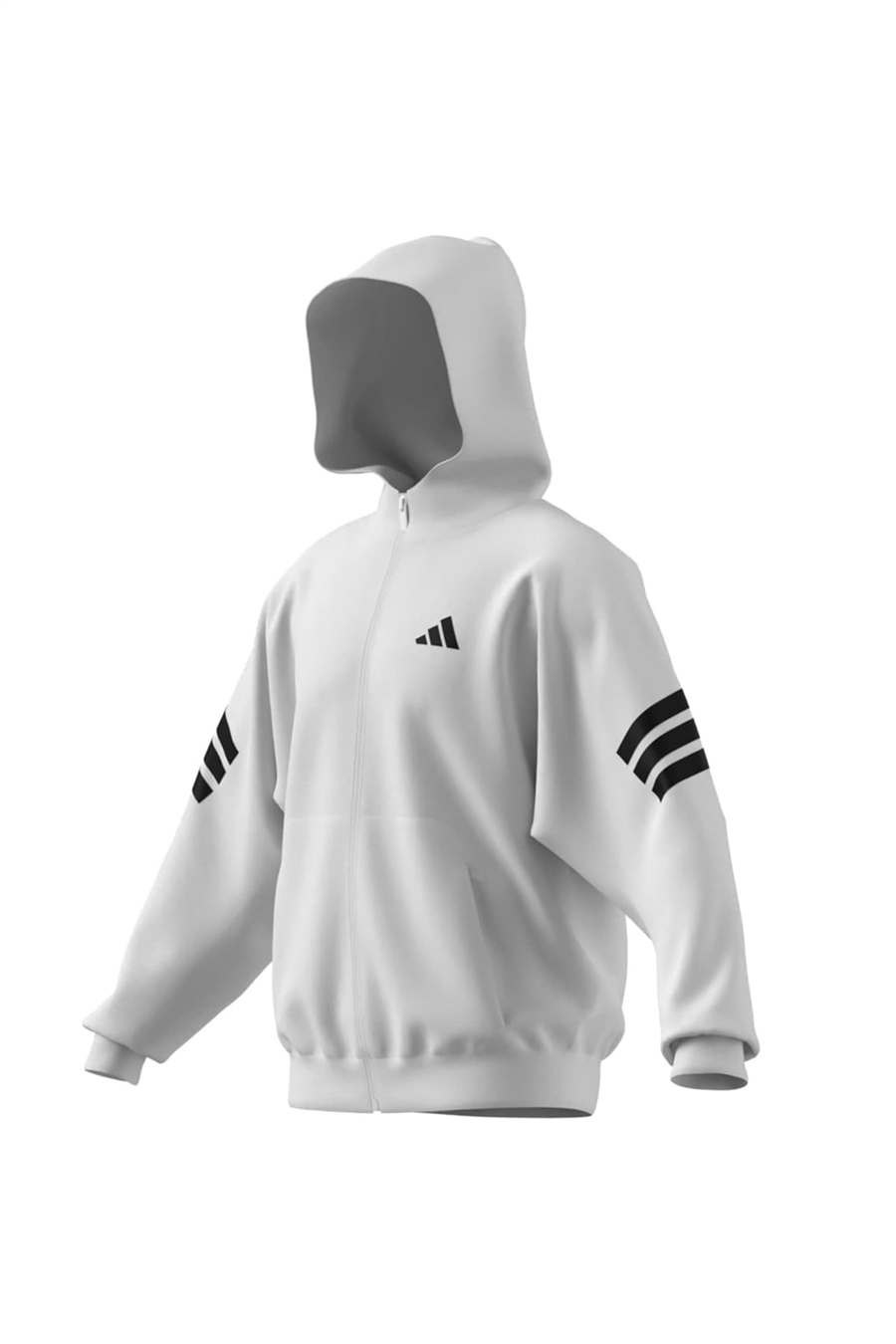 adidas Beyaz  Erkek  Ceket M FI 3S FZ JW7106