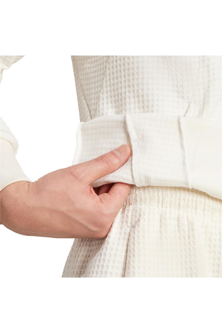 adidas Beyaz Erkek   Sweatshirt M A SZN M HD JL6558