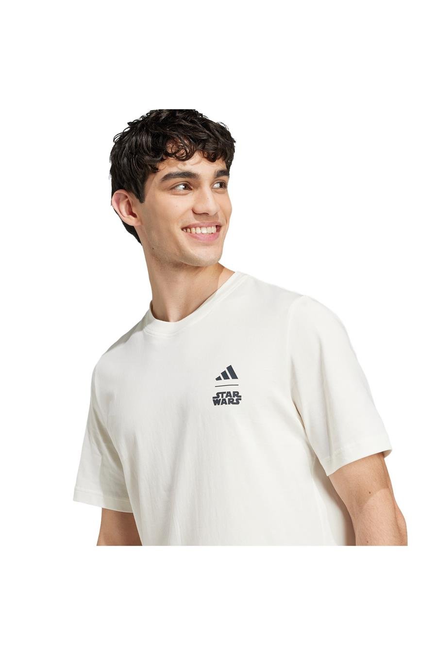 adidas Beyaz Erkek   T-Shirt M SW TM T JI5715