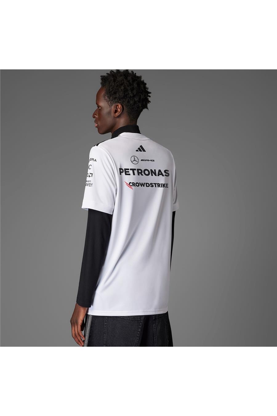 adidas Beyaz Erkek   T-Shirt MER DR JSYW RM JX5798