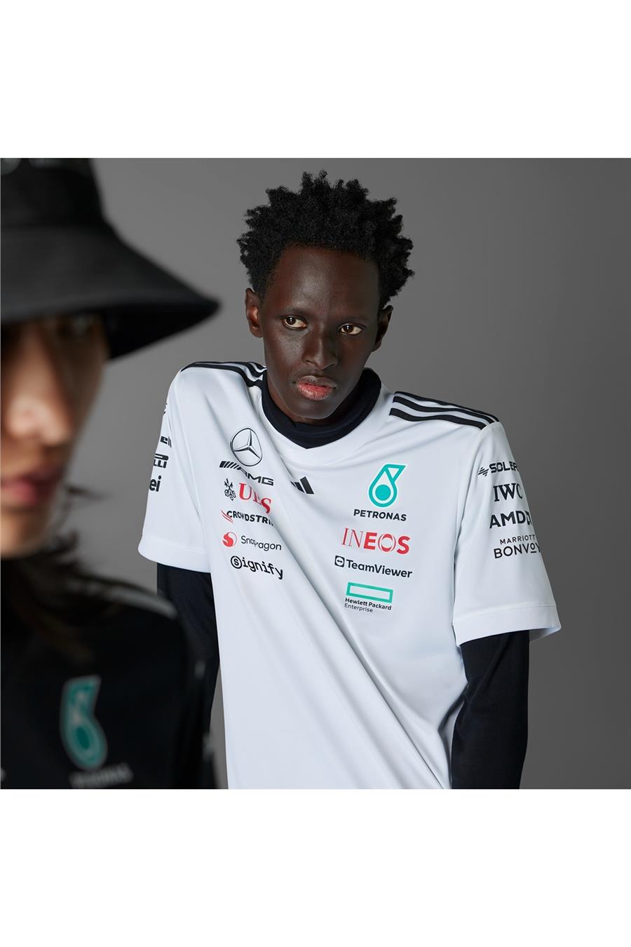 adidas Beyaz Erkek   T-Shirt MER DR JSYW RM JX5798