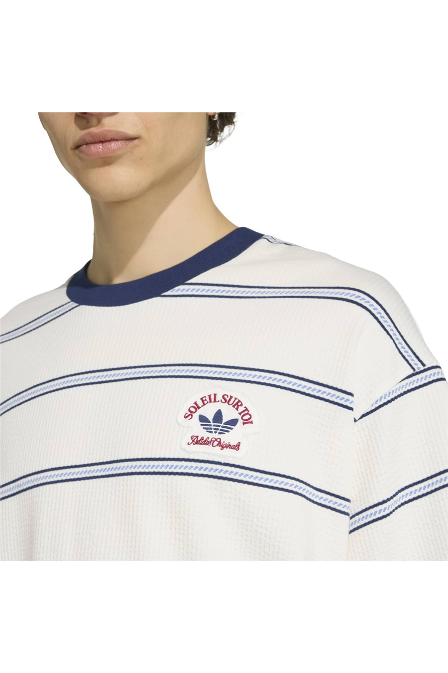 adidas Beyaz  Erkek  T-shirt RESORT S TEE M KW8247