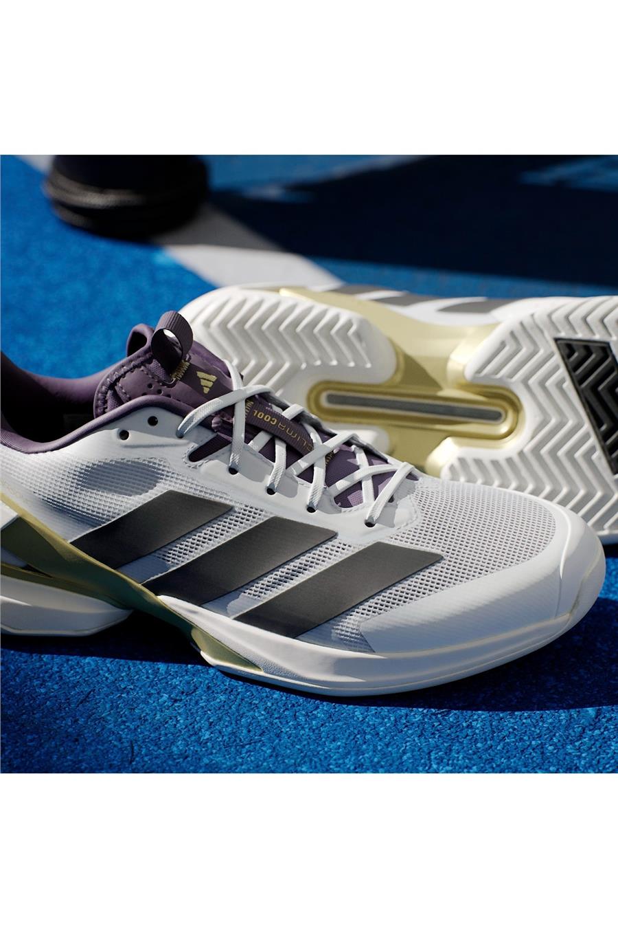 adidas Beyaz Erkek   Tenis Ayakkabısı adizero Ubersonic 5 M NM JQ3778