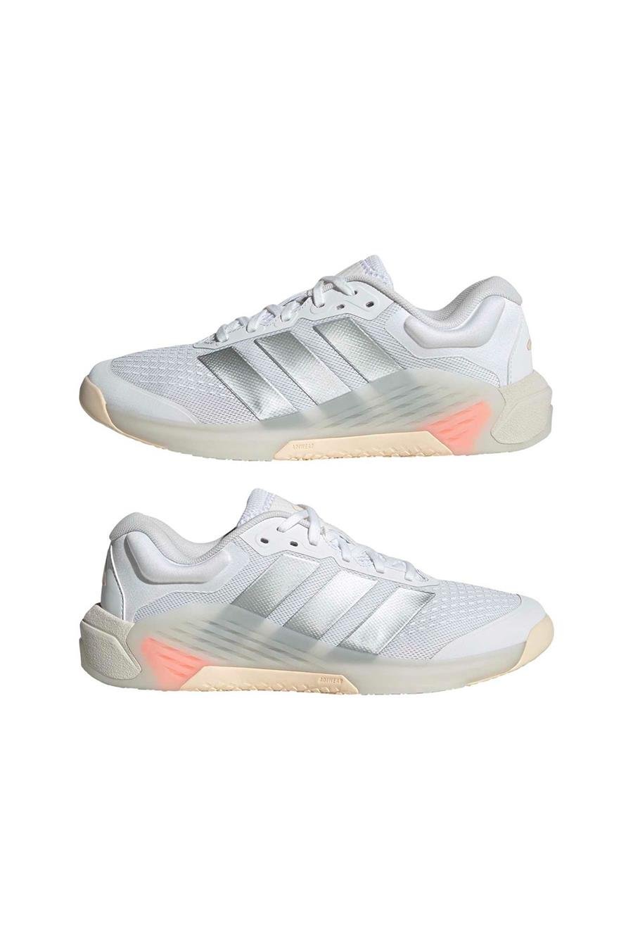 adidas  Beyaz  Yürüyüş Ayakkabısı DROPSET 4 TRAINER W JR4666