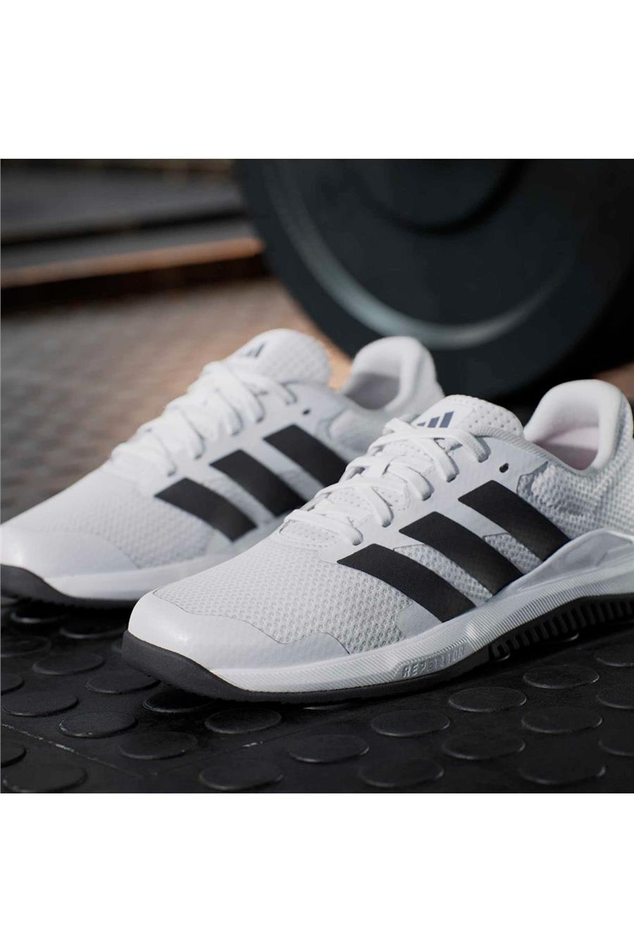 adidas  Beyaz  Yürüyüş Ayakkabısı DROPSET BASE TRAINER W JS3166