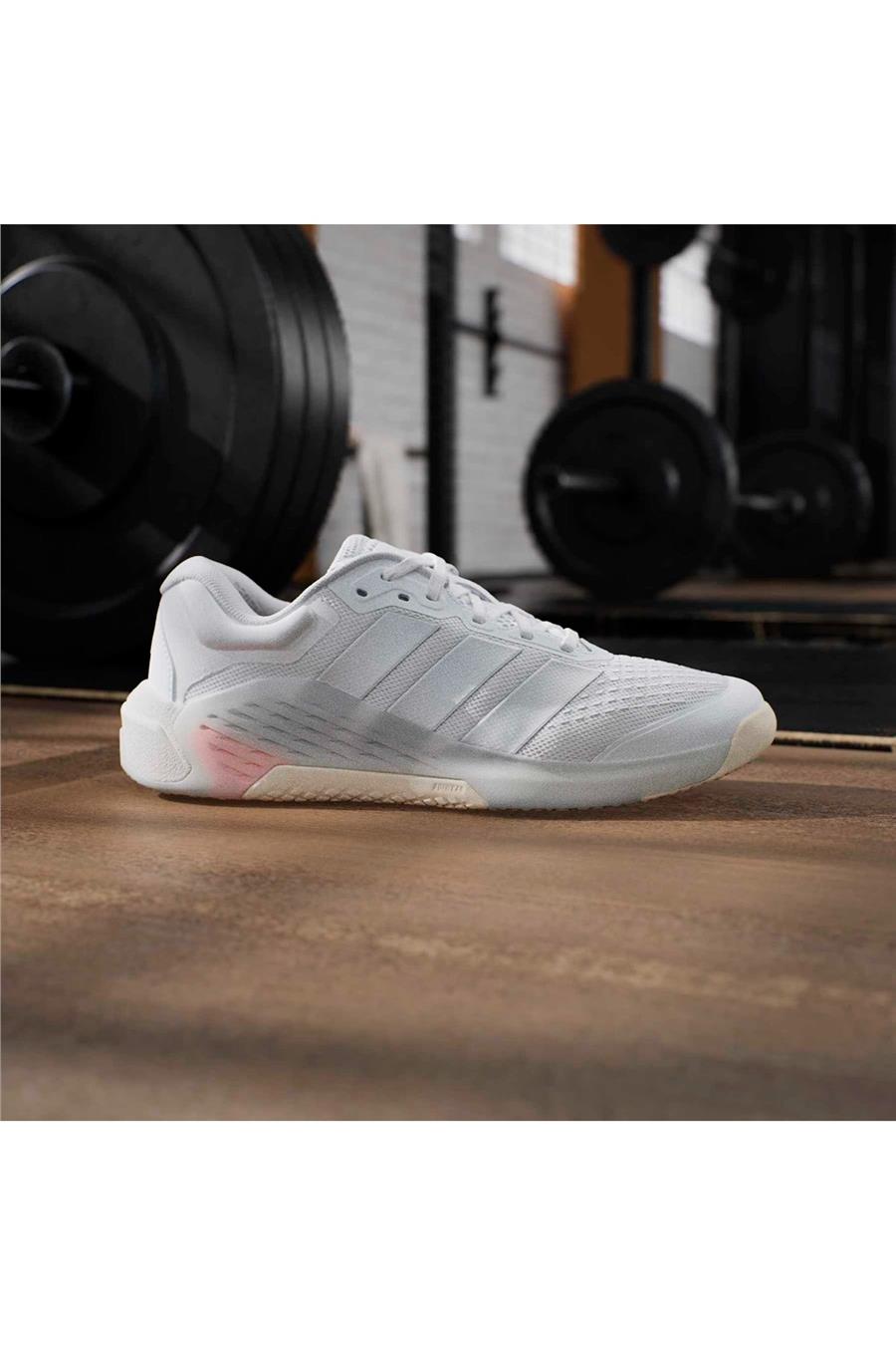 adidas  Beyaz  Yürüyüş Ayakkabısı DROPSET 4 TRAINER W JR4666