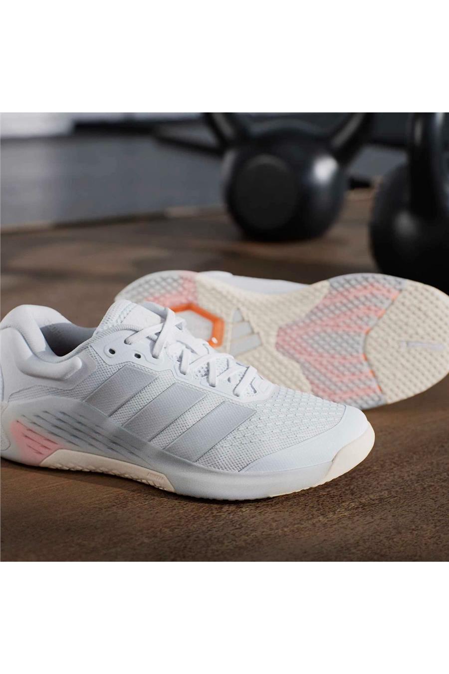 adidas  Beyaz  Yürüyüş Ayakkabısı DROPSET 4 TRAINER W JR4666