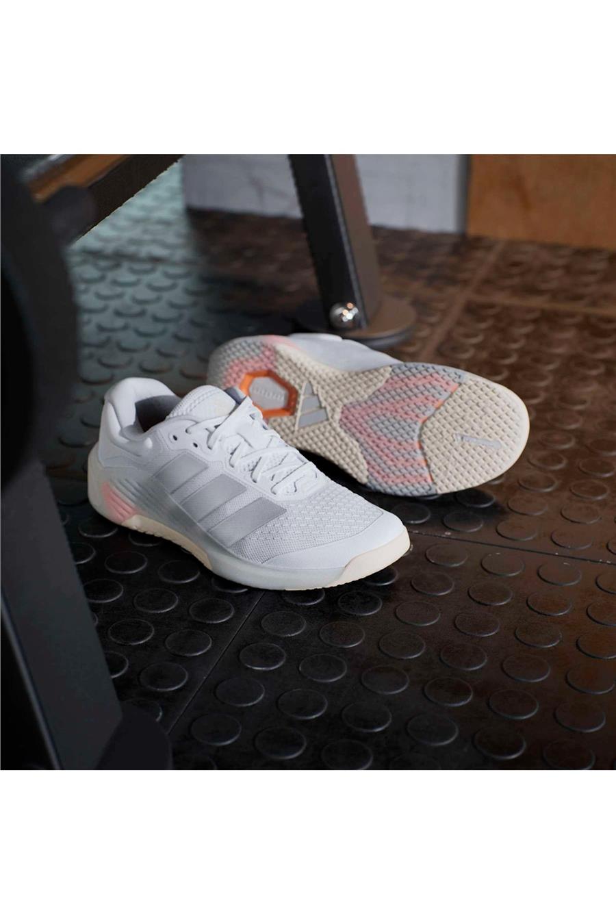 adidas  Beyaz  Yürüyüş Ayakkabısı DROPSET 4 TRAINER W JR4666