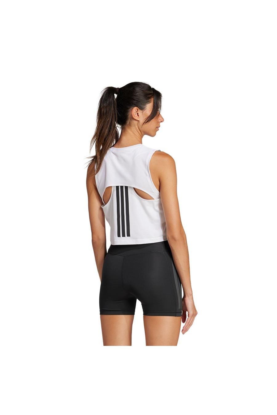 adidas Çocuk  Beyaz  Atlet BOXY TANK 3S JJ3496