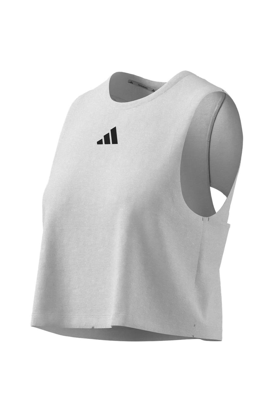 adidas Çocuk  Beyaz  Atlet BOXY TANK 3S JJ3496