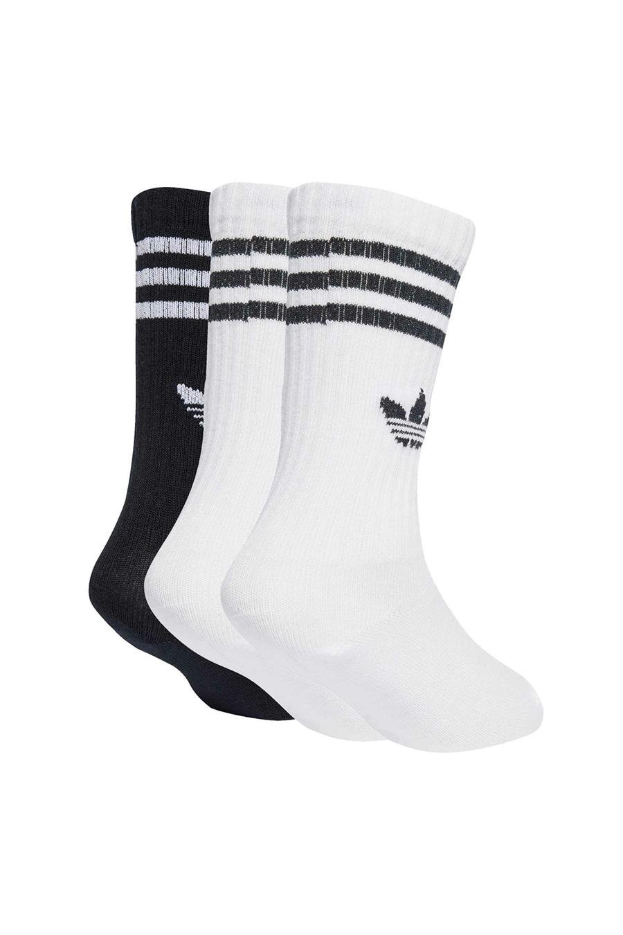 adidas Çocuk  Beyaz  Çorap CREW SOCK 3P JZ7496