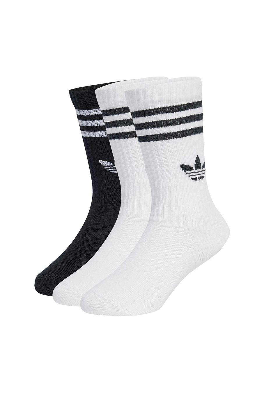 adidas Çocuk  Beyaz  Çorap CREW SOCK 3P JZ7496