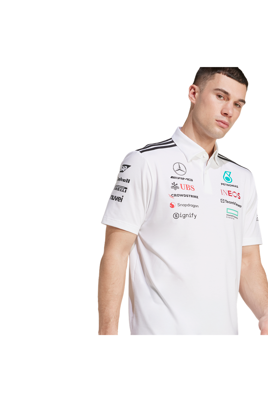 adidas Çocuk  Beyaz  Polo T-Shirt MER TM POLO WM JW0586