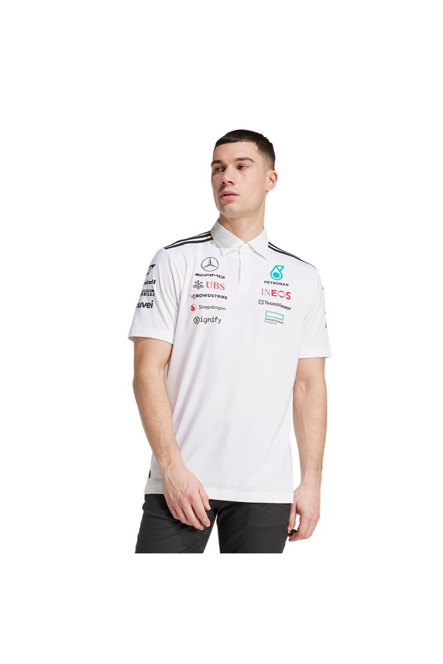 adidas Çocuk  Beyaz  Polo T-Shirt MER TM POLO WM JW0586