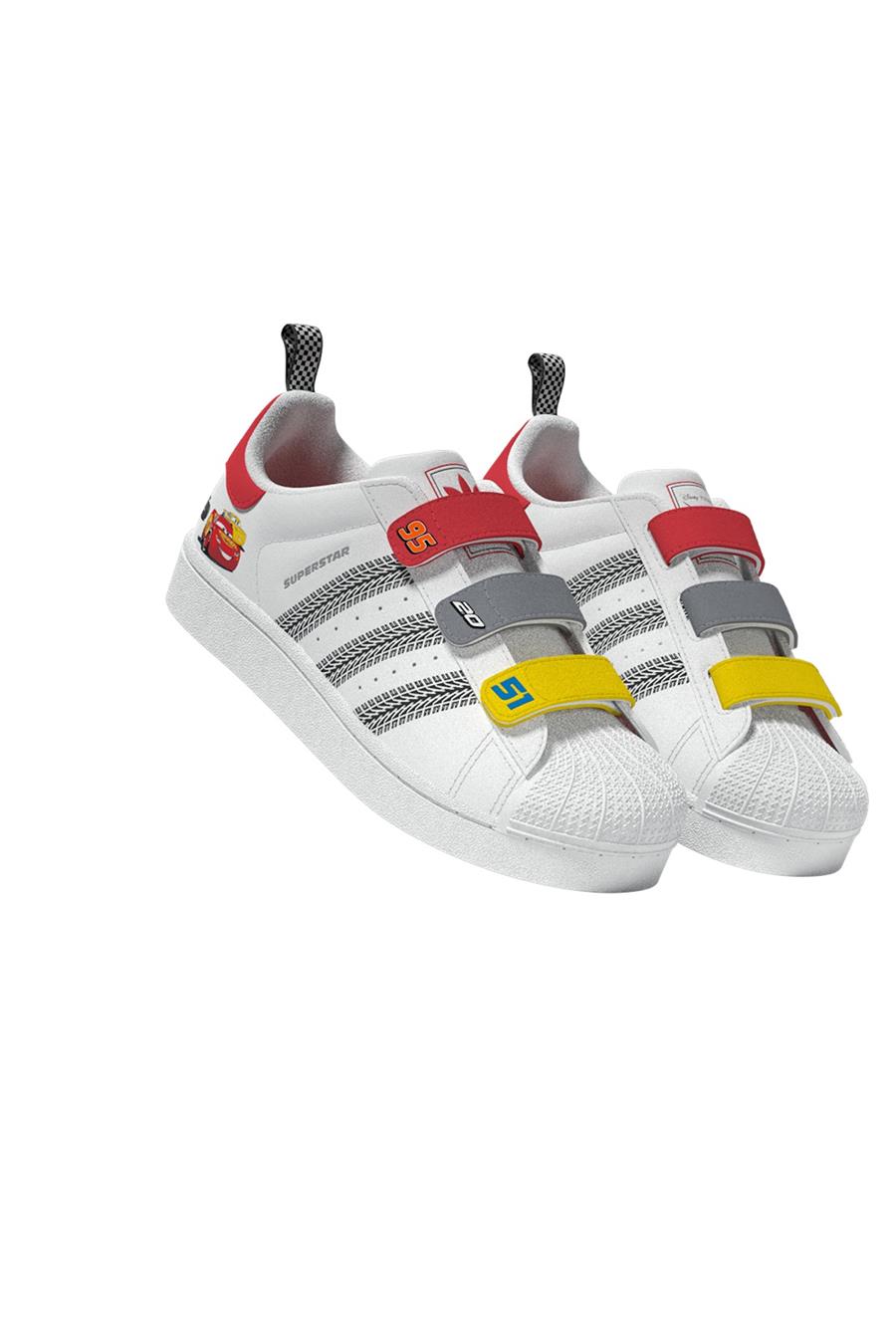 adidas  Çocuk Beyaz  Sneaker SUPERSTAR II CF C JQ1337