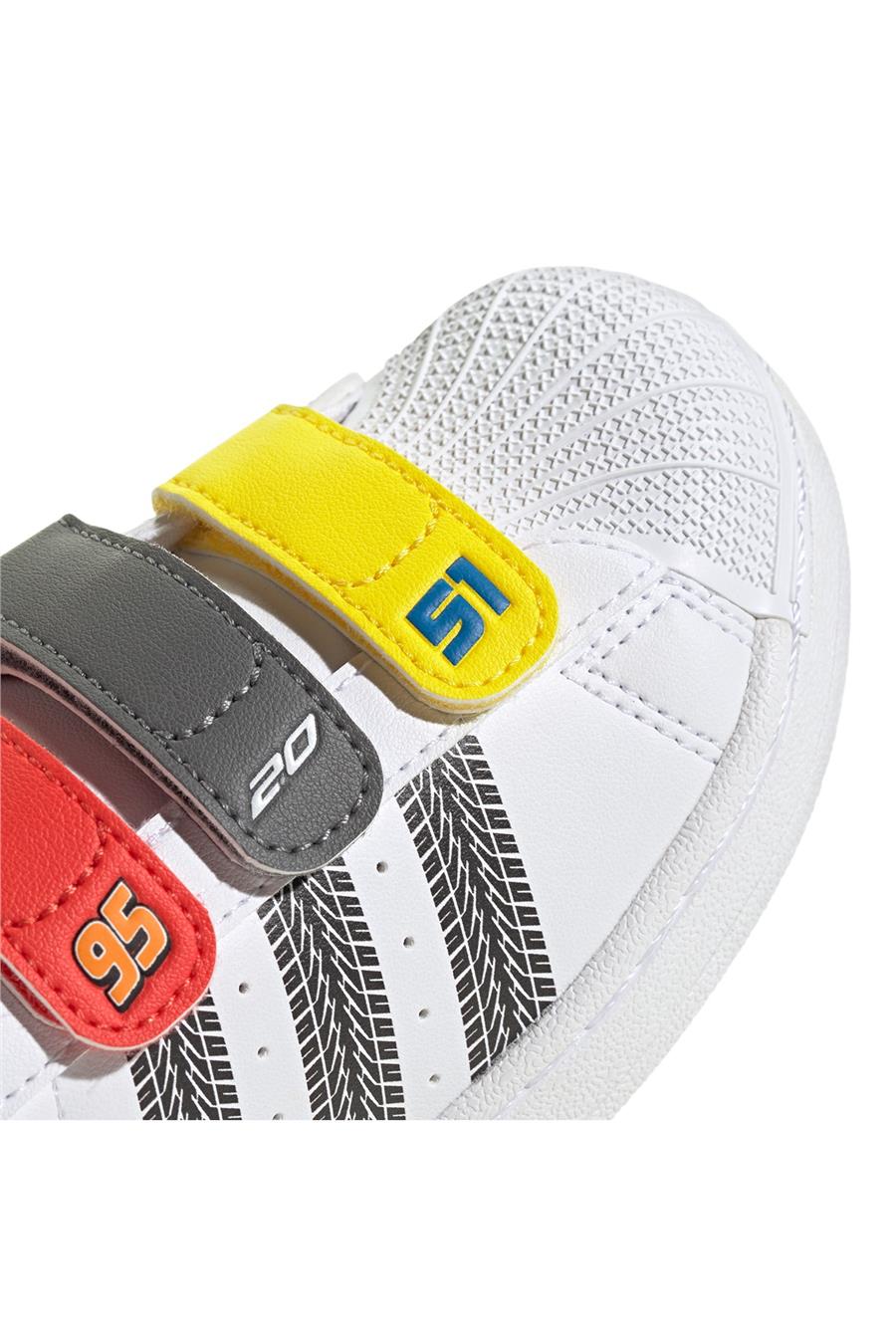 adidas  Çocuk Beyaz  Sneaker SUPERSTAR II CF C JQ1337