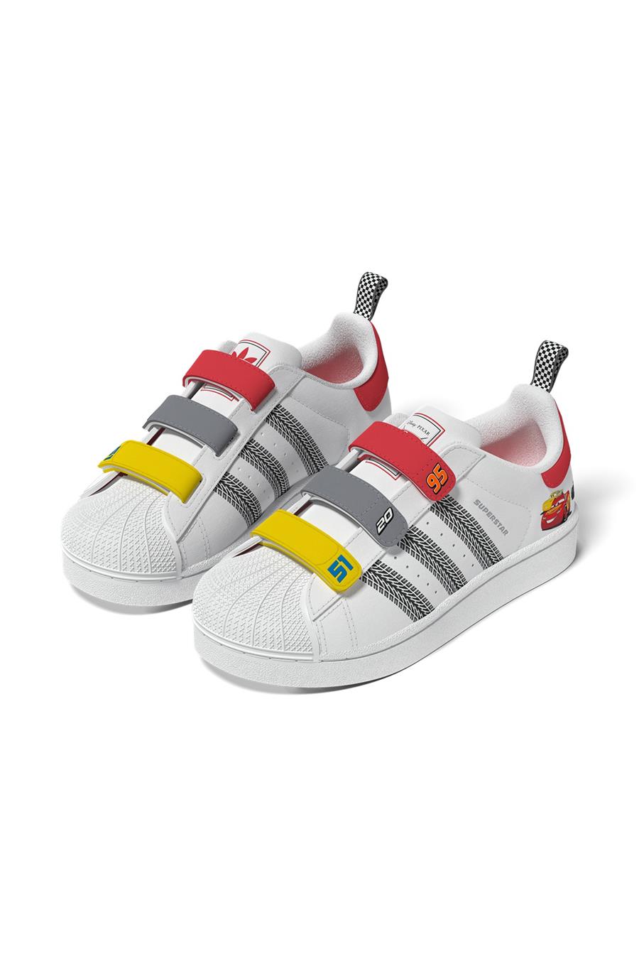 adidas  Çocuk Beyaz  Sneaker SUPERSTAR II CF C JQ1337