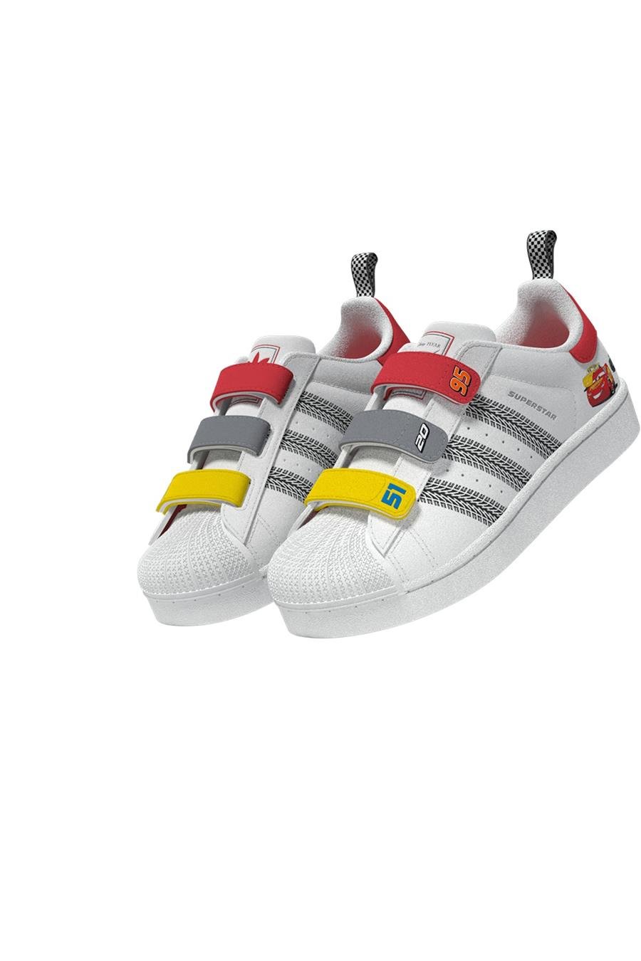 adidas  Çocuk Beyaz  Sneaker SUPERSTAR II CF C JQ1337