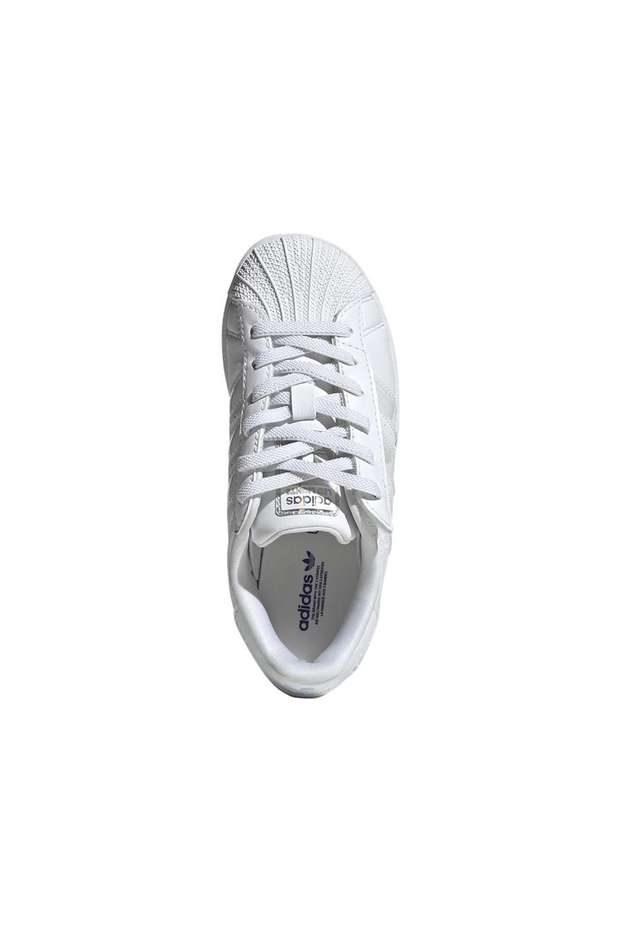 adidas Çocuk  Beyaz  Sneaker SUPERSTAR LED LIGHTS CF EL C JQ6419