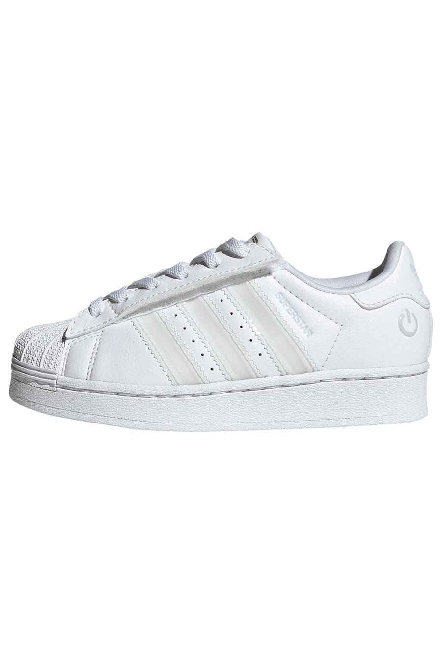 adidas Çocuk  Beyaz  Sneaker SUPERSTAR LED LIGHTS CF EL C JQ6419