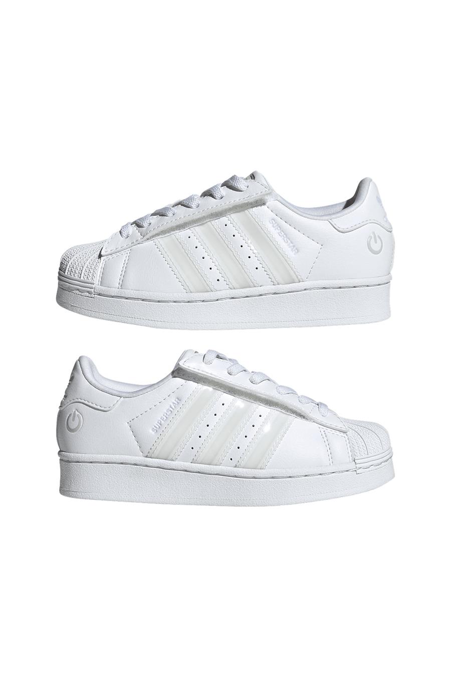 adidas Çocuk  Beyaz  Sneaker SUPERSTAR LED LIGHTS CF EL C JQ6419