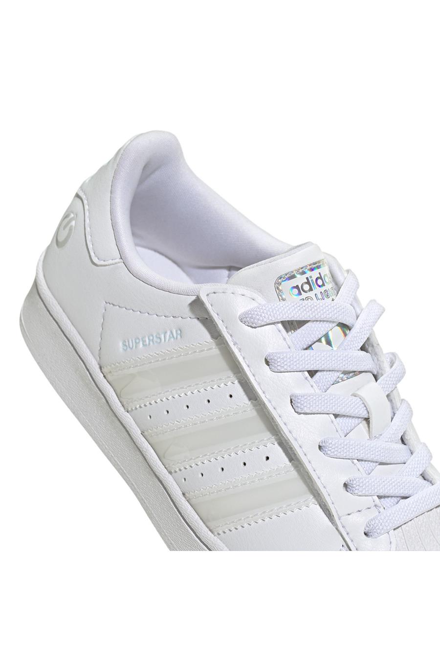 adidas Çocuk  Beyaz  Sneaker SUPERSTAR LED LIGHTS CF EL C JQ6419