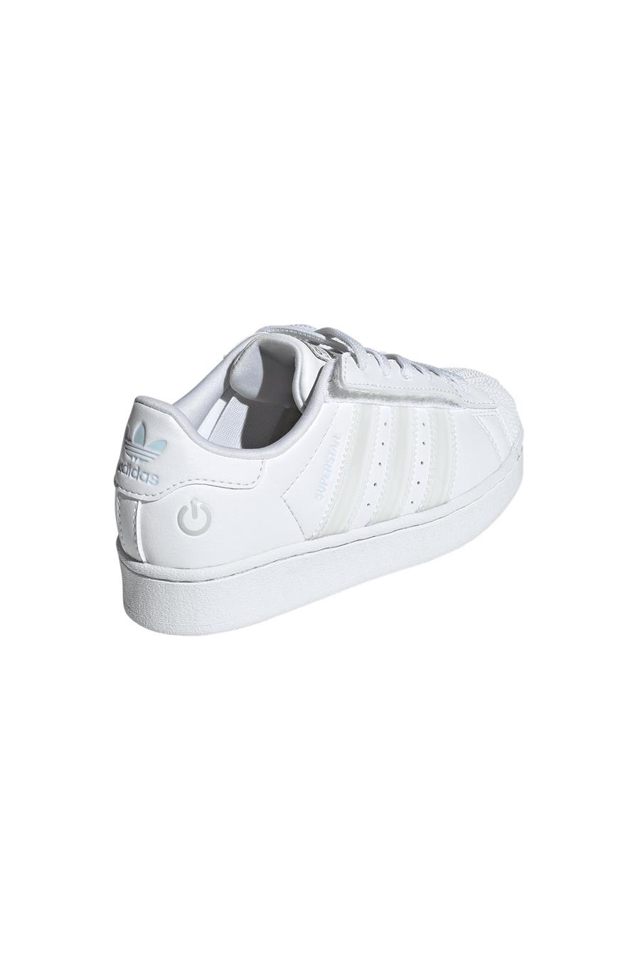 adidas Çocuk  Beyaz  Sneaker SUPERSTAR LED LIGHTS CF EL C JQ6419