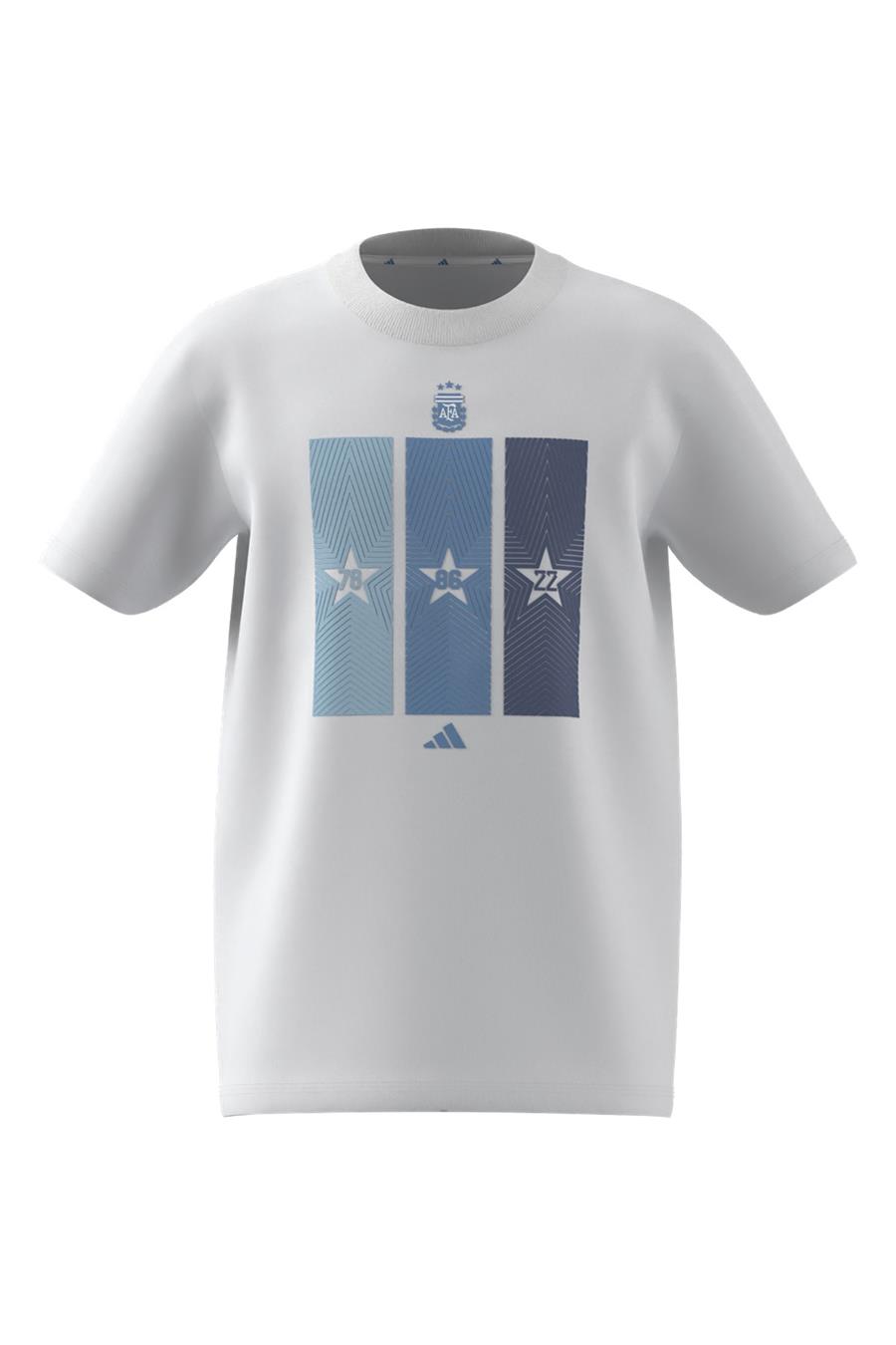 adidas Çocuk  Beyaz  T-shirt AFA H TEE KIDS KA2493