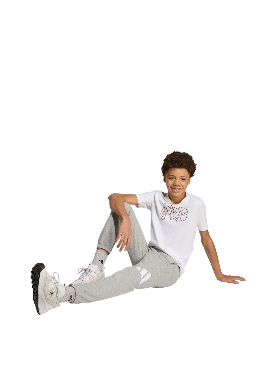 adidas  Çocuk  Beyaz  T-shirt J GRAFFITI T JV5245