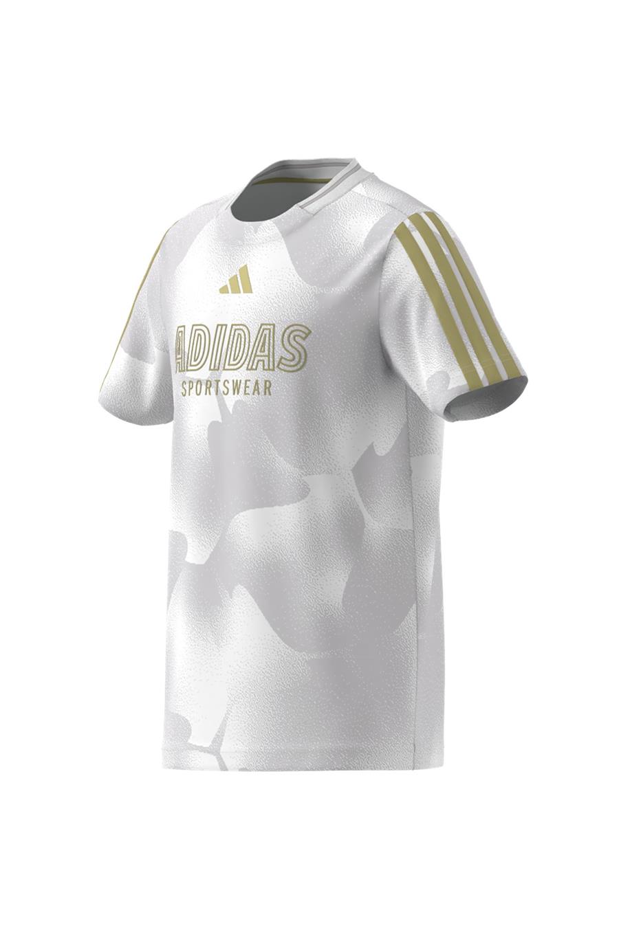 adidas Çocuk  Beyaz  T-shirt J HOT COF TEE JD0498