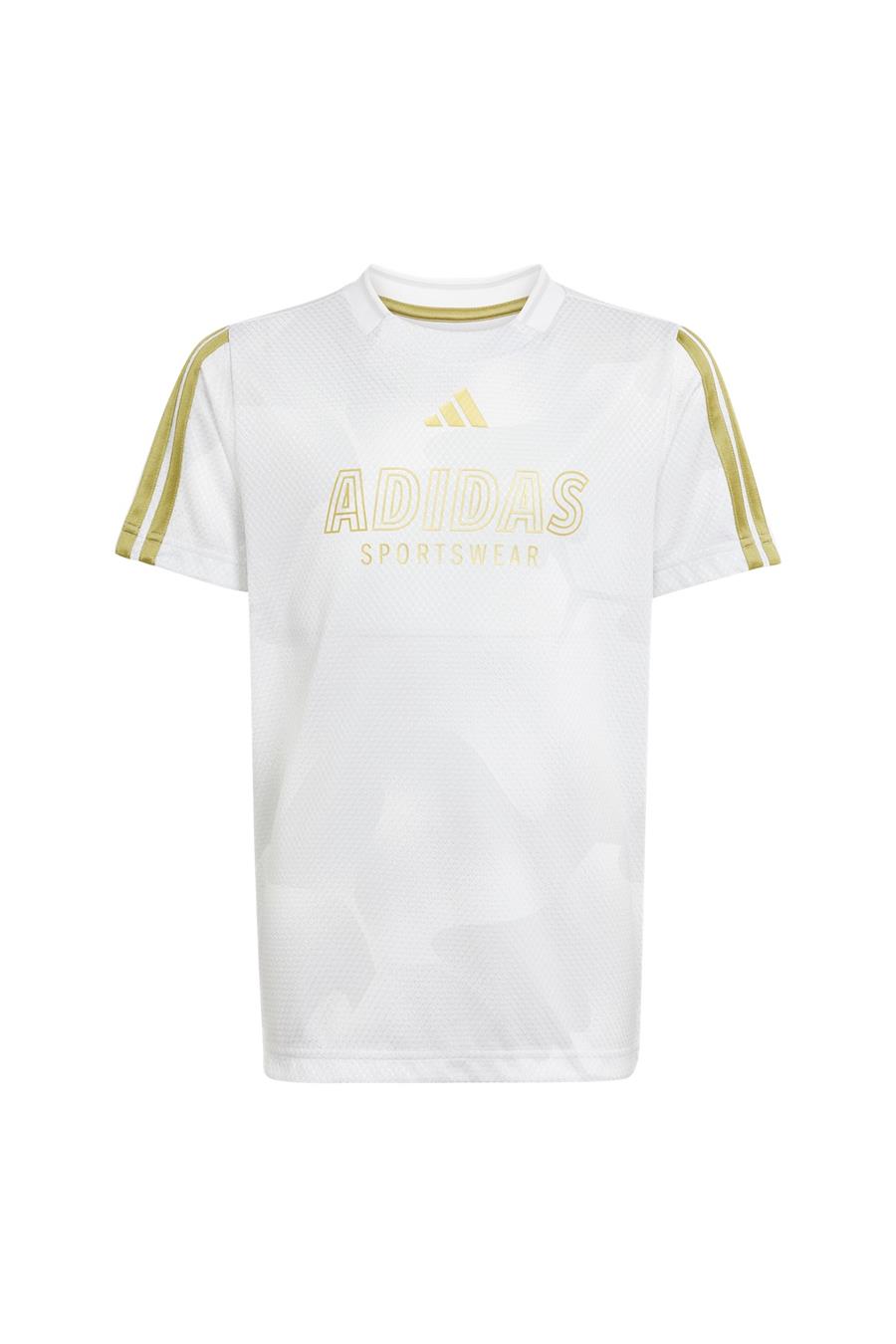 adidas Çocuk  Beyaz  T-shirt J HOT COF TEE JD0498